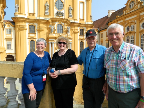 The Fab Four At Melk Monastery